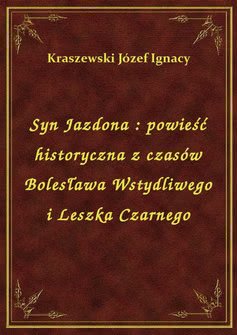 Okadka ksiki - Syn Jazdona
