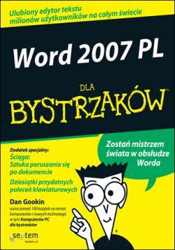 Okadka ksiki - Word 2007 PL dla bystrzakw