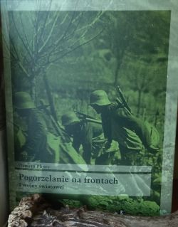 Okadka ksiki - Pogorzelanie na frontach I wojny wiatowej