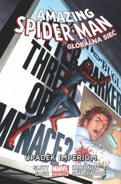 Okadka ksiki - Amazing Spider Man. Globalna sie: Upadek imperium. Tom 7