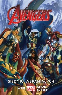 Okadka ksiki - Avengers  Siedmiu wspaniaych, tom 1. Marvel Now 2.0