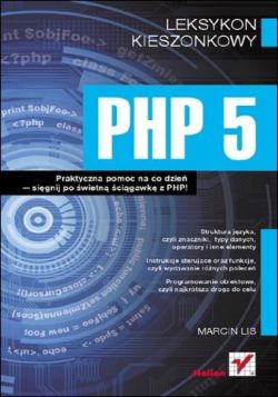 Okładka książki - PHP 5. Leksykon kieszonkowy