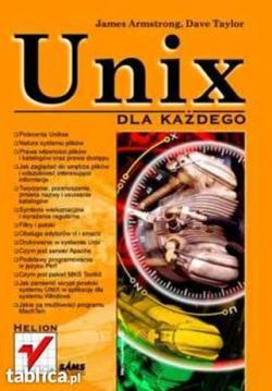 Okładka książki - UNIX dla każdego