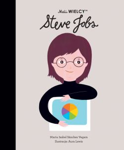 Okadka ksiki - Mali WIELCY. Steve Jobs