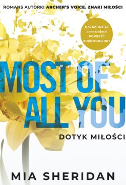 Okadka ksiki - Most of All You. Dotyk mioci