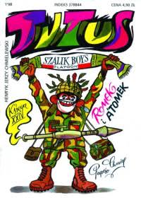 Okadka ksiki - Tytus, Romek i A'Tomek - Ksiga XXIV. Tytus w NATO