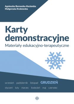 Okadka ksiki - Karty demonstracyjne. Grudzie. Materiay edukacyjno-terapeutyczne