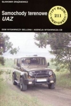 Okadka ksiki - TBU 211 Samochody terenowe UAZ