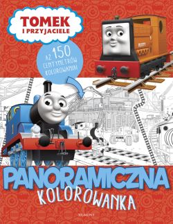 Okadka ksiki - Tomek i przyjaciele. Panoramiczna kolorowanka