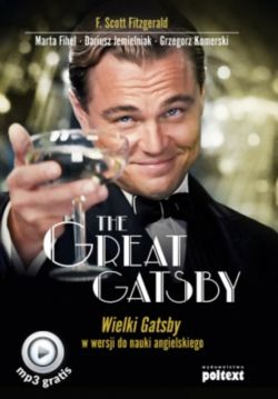 Okadka ksiki - The Great Gatsby . Wielki Gatsby w wersji do nauki angielskiego