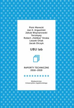 Okadka ksiki - UBU lab. Raporty techniczne 2016-2019