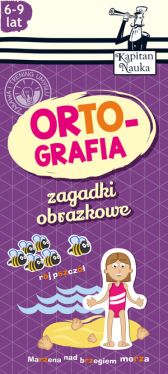 Okadka ksiki - Zagadki obrazkowe. Ortografia. 6-9 lat