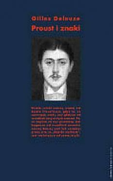 Okadka ksiki - Proust i znaki