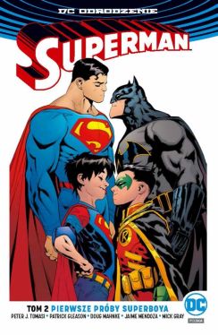 Okadka ksiki - Pierwsze prby Superboya