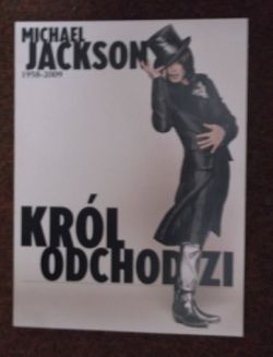 Okadka ksiki - Michael Jackson - Krl odchodzi