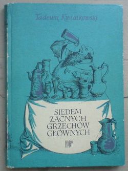 Okadka ksiki - Siedem zacnych grzechw gwnych
