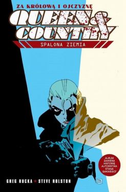 Okadka ksiki - Spalona Ziemia