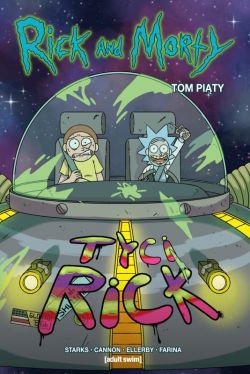 Okadka ksiki - Rick i Morty, tom 5