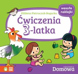 Okadka ksiki - Domowa Akademia. wiczenia 3-latka