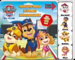 Okadka ksiki - Psi Patrol. Psi Patrol. Zagraj ze mn!. Odkrywaj z Psim Patrolem!