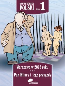Okadka ksiki - Warszawa w roku 2025. Pan Hilary i jego przygody