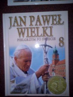 Okadka ksiki - Jan Pawe Wielki. Pielgrzym po wiecie. T 8