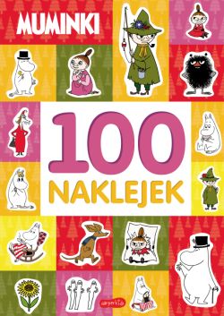 Okadka ksiki - Muminki. 100 naklejek