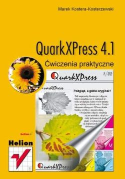 Okadka ksiki - QuarkXPress 4.1. wiczenia praktyczne