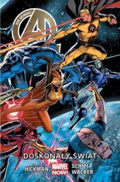Okadka ksiki - New Avengers: Doskonay wiat, tom 4