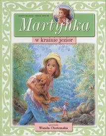 Okadka ksiki - Martynka w krainie jezior