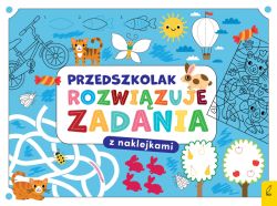 Okadka ksiki - Przedszkolak rozwizuje zadania. Zeszyt niebieski