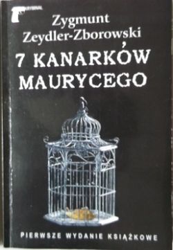 Okadka ksiki - Siedem kanarkw Maurycego