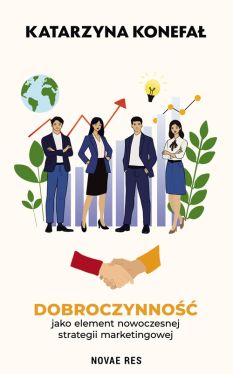 Okadka ksiki - Dobroczynno jako element nowoczesnej strategii marketingowej