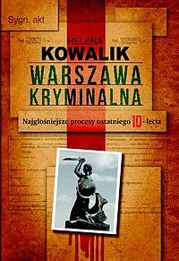 Okadka ksiki - Warszawa kryminalna
