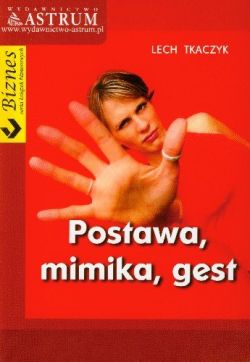 Okadka ksiki - Postawa, mimika, gest