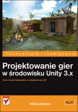 Okadka ksiki - Projektowanie gier w rodowisku Unity 3.x