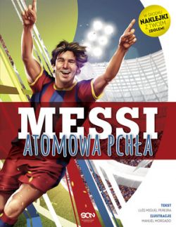 Okadka ksiki - Messi. Atomowa pcha