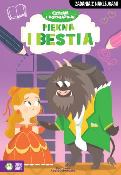 Okadka ksiki - Czytam i rozwizuj. Pikna i Bestia