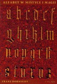 Okadka ksiki - Alfabet w mistyce i magii