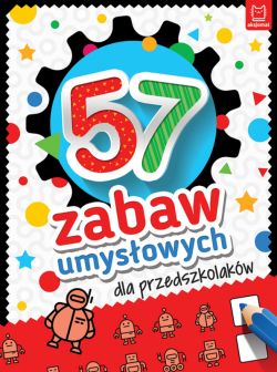 Okadka ksiki - 57 zabaw umysowych dla przedszkolakw