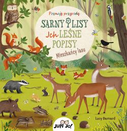 Okadka ksiki - Sarny i lisy. Ich lene popisy. Mieszkacy lasu