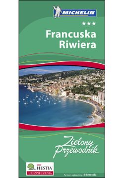 Okadka ksiki - Francuska Riwiera. Zielony Przewodnik Michelin. Wydanie 1