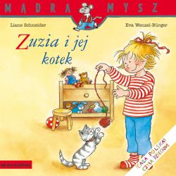 Okadka ksiki - Mdra Mysz. Zuzia i jej kotek