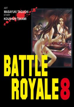 Okadka ksiki - Battle Royale tom 8
