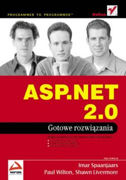 Okadka ksiki - ASP.NET 2.0. Gotowe rozwizania