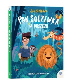 Okadka ksiki - Pan Soczewka w puszczy