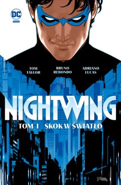 Okadka ksiki - Nightwing. Skok w miasto. Tom 1