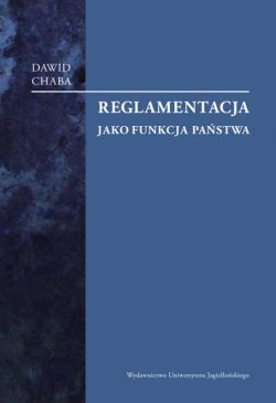 Okadka ksiki - Reglamentacja jako funkcja pastwa 