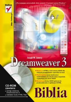 Okadka ksiki - Dreamweaver 3. Biblia