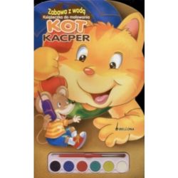 Okadka ksiki - Kot Kacper. Zabawa z wod